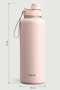 1 Hand Leak-Proof Leak-Proof Steel Thermos 1500 ml Icy Pink St-255 - 6