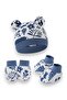 – Cozy Bundle Baby Hat, Mittens & Booties Set - Multicolor - 0M to 6M
