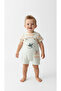 Minty Turtules Salopetli Baby Boy Set