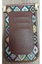 Mini Phone Bag - Adjustable Strap, Card Compartment, Cat Pattern - 4