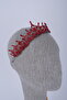French Cut Crystal Stone Bridal and Henna Crown Wedding Costume Accessory - 3