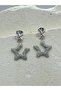 Aurelia Wave Xuping Women's Steel Star Earrings Tarnish Resistant Silver Color | - 3