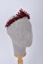 Crystal and Bead Embellished Special Design Bridal Evening Dress Henna Crown