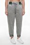 Women's Khaki Summer Trousers with Elastic Waist and Leg Detail - 3