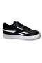 2014-26 Skin Leather Anatomical Lace-Up Sneaker Black White 36-40 - 2
