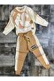 Children's Tracksuit Set Oversize Loose Fit 2 Thread Tracksuit Set Printed Set - 2