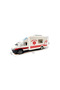 Vardem Metal Toy Ambulance - Die-Cast Rescue Vehicle with Pull-Back Feature and Openable Rear Door - 6