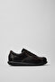 Twins Men's Black Vegetable Tanned Leather Shoes