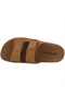 Women's Comfortable Sole Slippers in Tan Color - 2