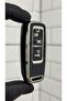 Honda Pcx & Forza & Xadv Compatible Nano Key Protection Case Black Silver (2021-2022-2023-2024)