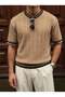 Men's Oversize Crew Neck T-Shirt 100% Cotton Basic Wide Fit Drop Shoulder T-Shirt - 2