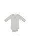 -Bodysuit Long Sleeve & Pyjama with Hat Set & Bib Set - Multicolor - 3