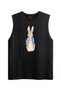 Unisex T-Shirt / Undershirt with Rabbit Figure (Optional)