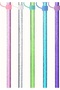 1 Piece Stanl. 40 oz Tumb. Glittery Straw and Floral Cap Stopper for Thermos, 30.5cm Length/10Mm Diameter - 4