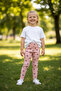 Girls' Reporty Bow Patterned Flexible Anti-Sweat Cotton Tights