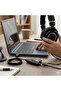 محول USB إلى مقبس 3.5 ملم، محول USB إلى سماعة رأس وميكروفون وبطاقة صوت ومحول ستيريو للكمبيوتر المحمول - 2
