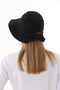 Women's Bowknot Detailed Bucket Hat - Bucket Hat with Adjustable Velcro on the Back - 7