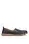 D26Ya-645 Women's Genuine Leather Casual Shoes Black