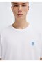 Logo Printed Loose Fit 100% Cotton T-Shirt. - 3