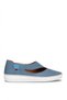 Elit 26Yslnvt01C Women's Genuine Leather Casual Shoes Blue - 3