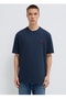 Logo Embroidered Loose Fit 100% Cotton T-Shirt. - 2