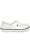 Crocband 11016 Sabo Doctor and Nurse Slippers Orthopedic Unisex Slippers White - 3