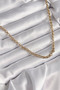 Stylish 316L Steel Gold Color Women's Necklace Teachers Mothers Valentine's Day Gift
