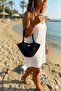 Midi Length Days of Vacation Straw Beach Bag