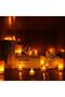 Esup Rechargeable Candles Flameless Flickering Candles Tealights Set, 12 Pieces - White - 2