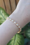 Şıkvip Series Brass Zircon Stone Gold Color Drop Model Bracelet Teachers Mothers Valentine's Day He - 3