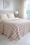 100% Cotton Soft Padded Muslin Bedspread |   Çeyi̇z & Günlük & 4 Mevsi̇m |   Breathable Structure 230X250 - 4