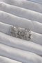 Stylish Brass Silver Color Zircon Stone Heart Model Bow Earrings Teachers Mothers Valentine's Day Gift