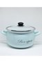 Emaye Evi̇m 22 cm 3.7 Liter Bon Apatite Blue Enamel Pot - 2