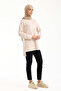 Women's Premium Modal Fabric Oversized Tunic – Soft-Textured Relaxed Fit Casual Hijab Top - 2