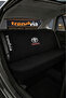 Toyota Logo Car Seat Cover Front Rear Set – Combed Cotton Lycra Universal Seat Protector Service Cover - 3