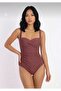 Drapeli Gathering Women's Swimsuit, Beach Wear - 2