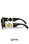 Oriens Ve4361Gb18753 Women's Black Uv400 Protected Sunglasses - 7