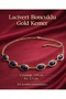 Colorful Plastic Bead Detailed Women's Waist Cord with Gold Chain Detail Adjustable Belt - 2