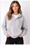 Unisex Basic Hoodie Zippered Sports Top