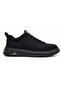 Black Unisex Parachute Fabric Casual Sneaker |   Full Orthopedic |   Eva Sole Daily Comfort Shoes - 2