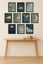 10-Piece Frame-Looking Feng Shui Japanese Style Minimalist Painting Set – 15X20 cm Mdf Uv Printing - 3