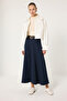 High Waist Piece Skirt - 2
