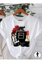 Fashion accessory printed premium oversize t-shirt
