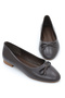 Cbr-S01 Flat Sole Ballerinas with Bow Detail - 3