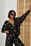 Embroidered Shirt - Black Pattern 2 |   F1899