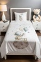 Small Astronaut Patterned Single Baby Kids Pique Set