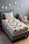 Song of Happiness Patterned Bedspread and Pillowcase - 2
