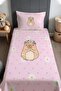 Daisy Sweet Capybara Patterned Bedspread and Pillowcase