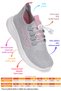 Dunca Mesh Faylon Sole Girls' Sports Shoes - 2