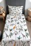 Nature Diary Patterned Bedspread and Pillowcase